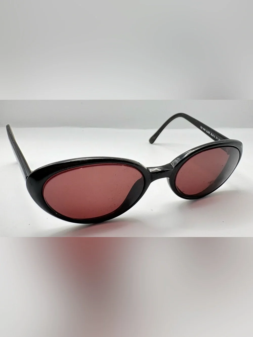 Guess GU G46 Black Oval Sunglasses Frames Only